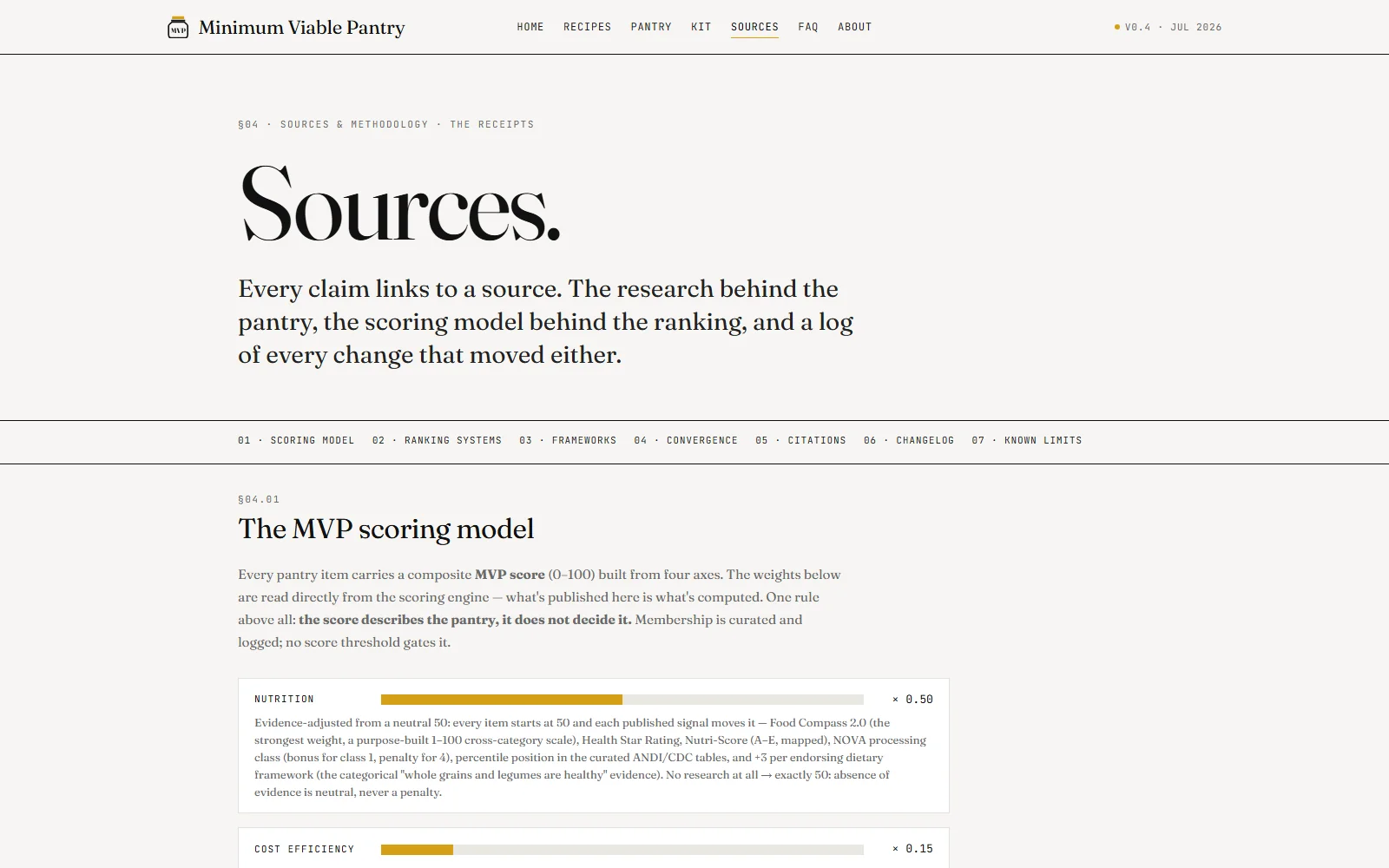 Minimum Viable Pantry screenshot 1