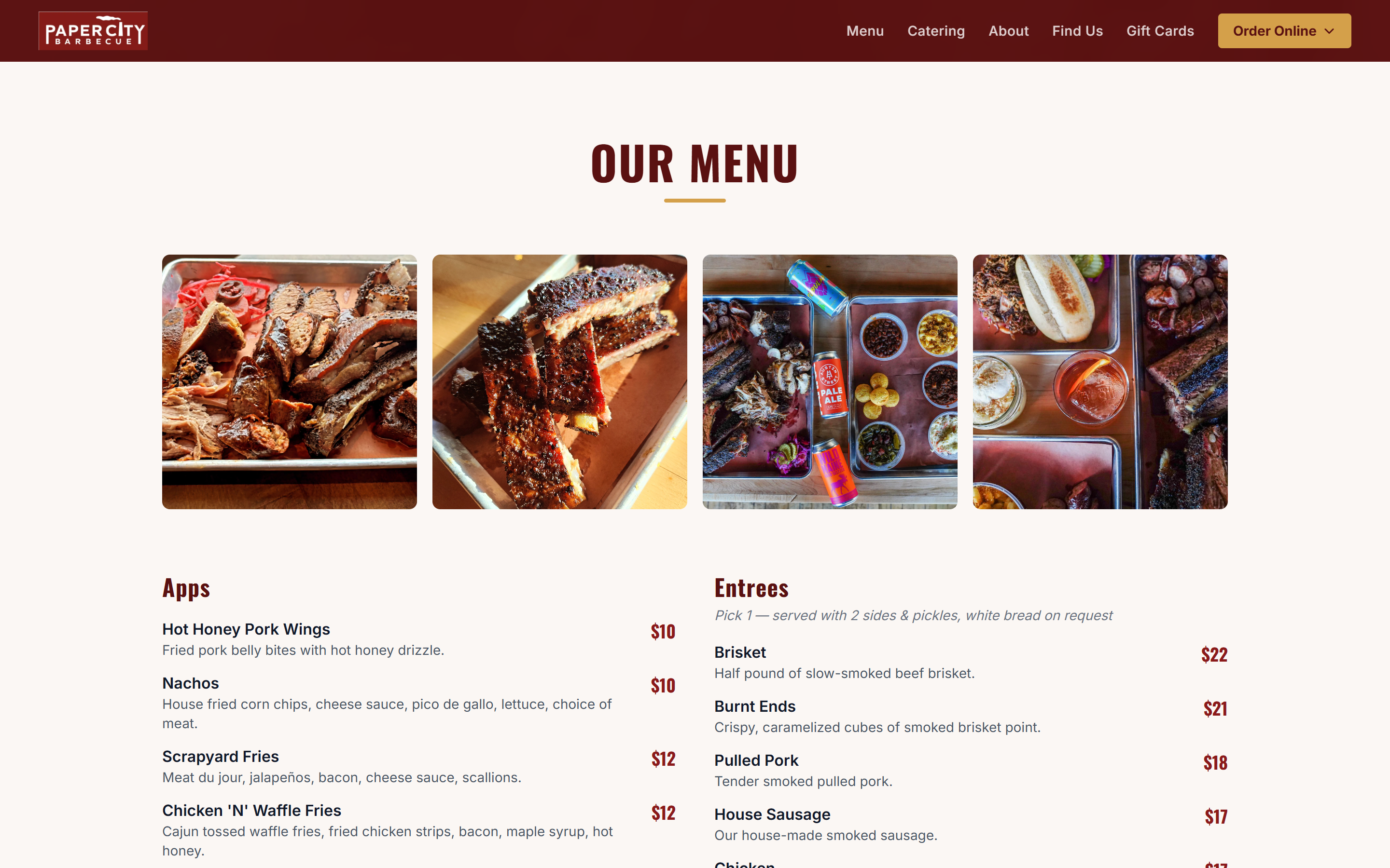 Paper City Barbecue screenshot 2